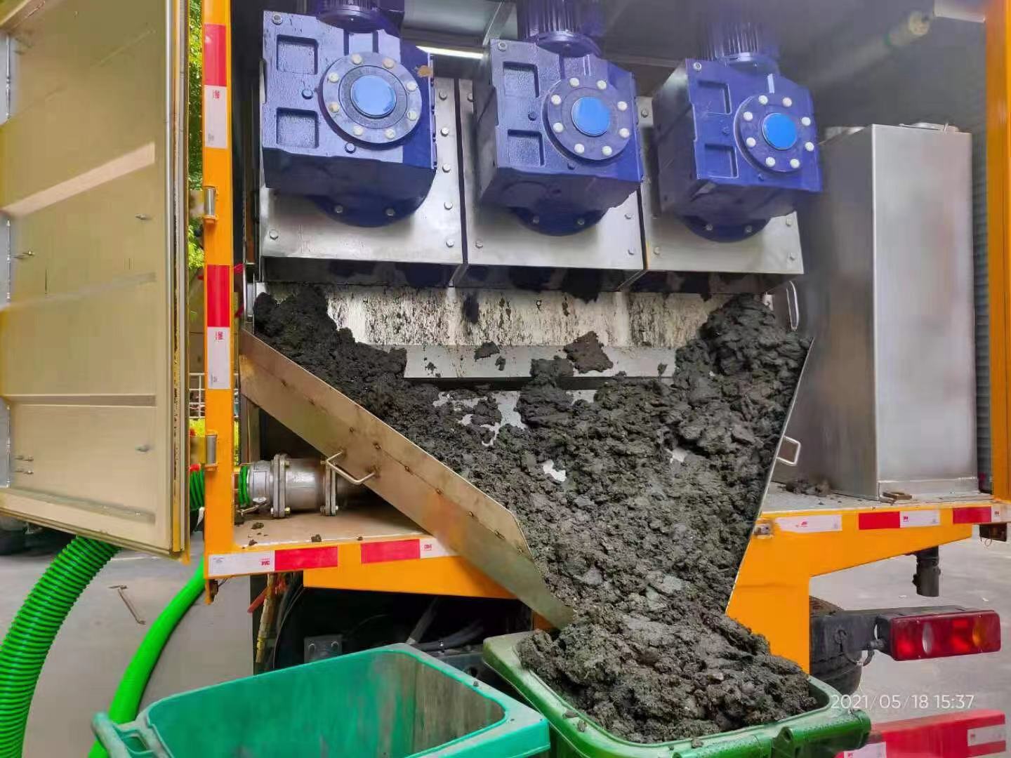 唐山化粪池清掏城市维护站-泥浆净化干湿分离处理